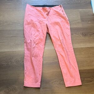 Coral Pink Pants